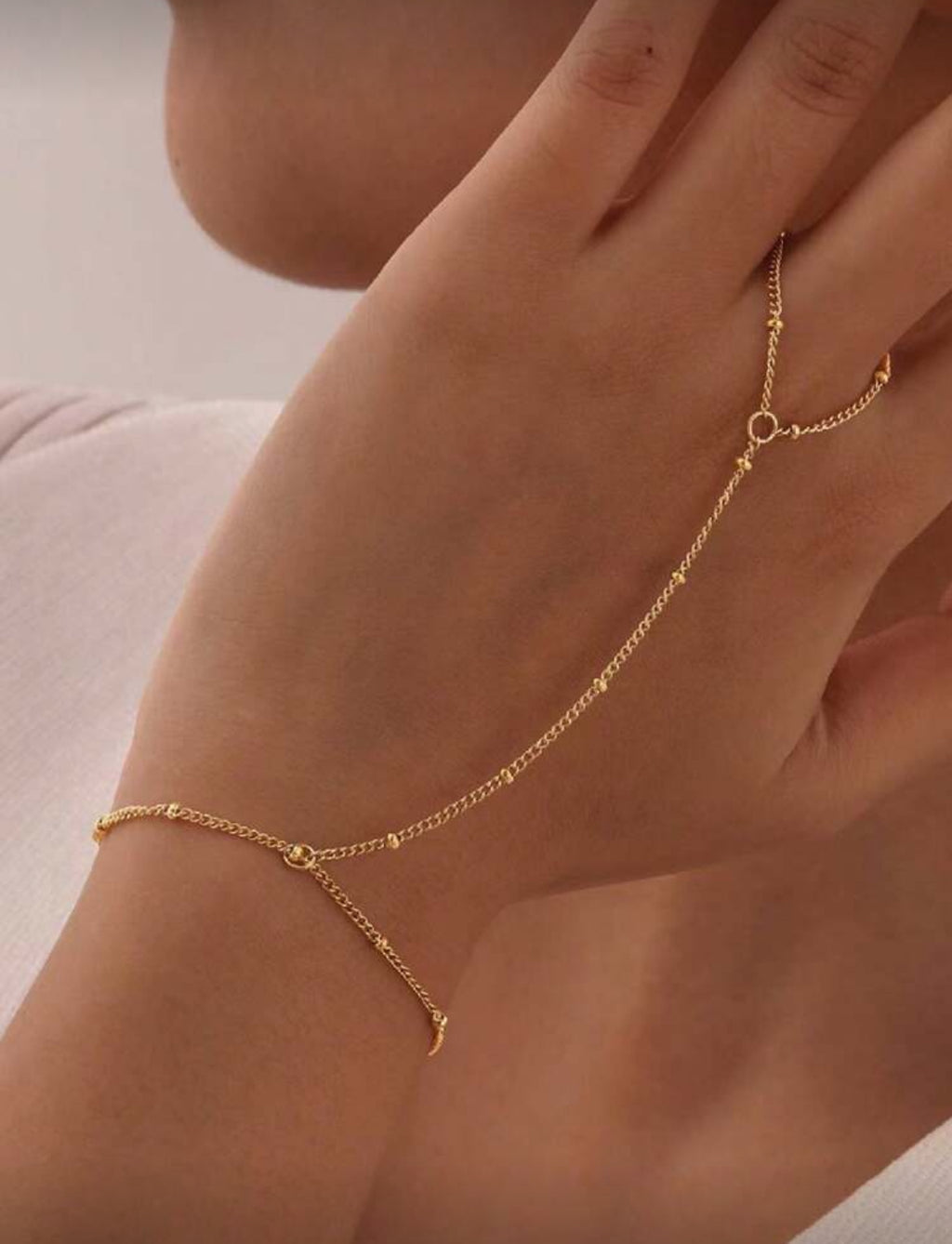 Gold Hand Chain