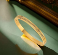Gold Knot Bangle